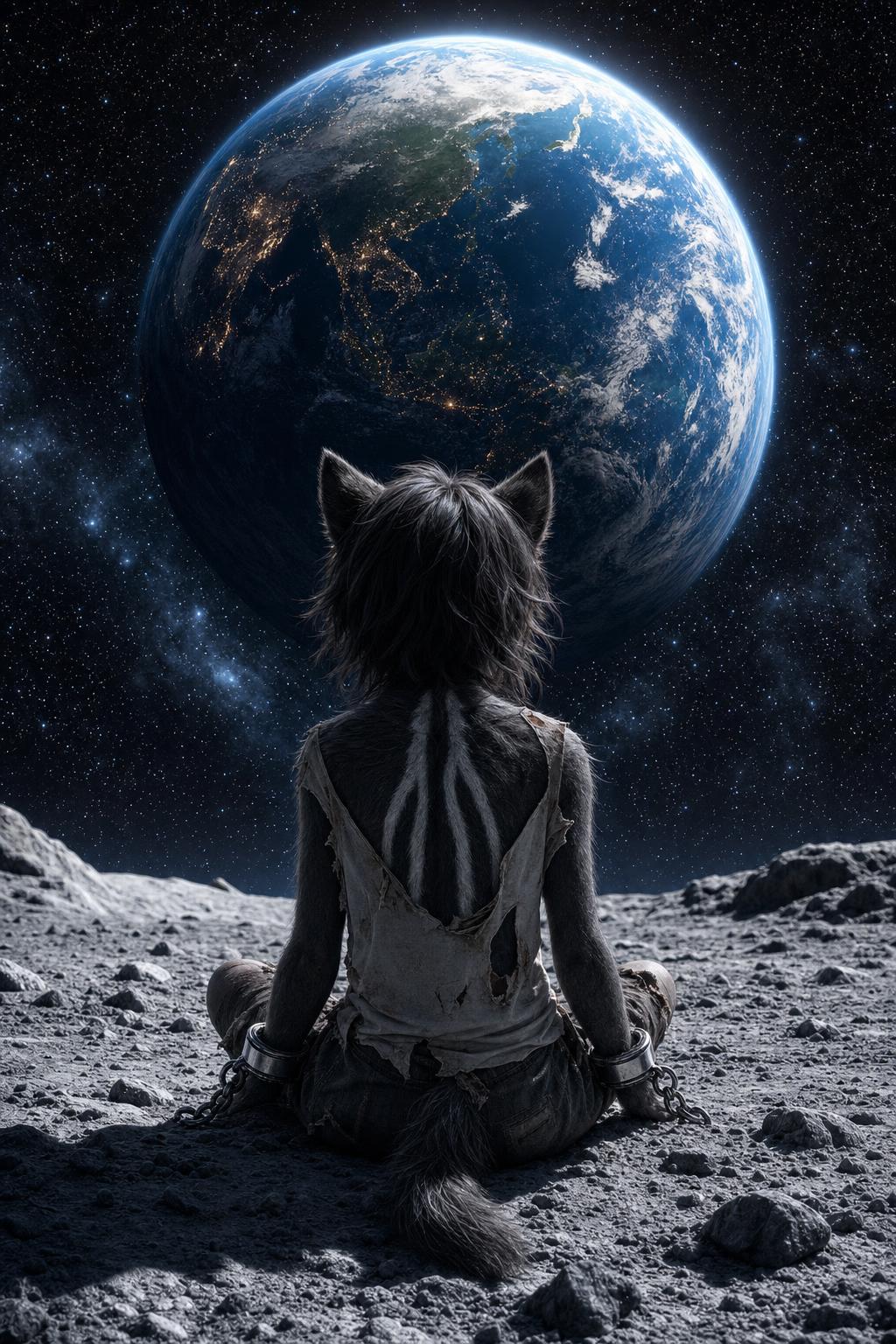 BARK AT THE MOON poster